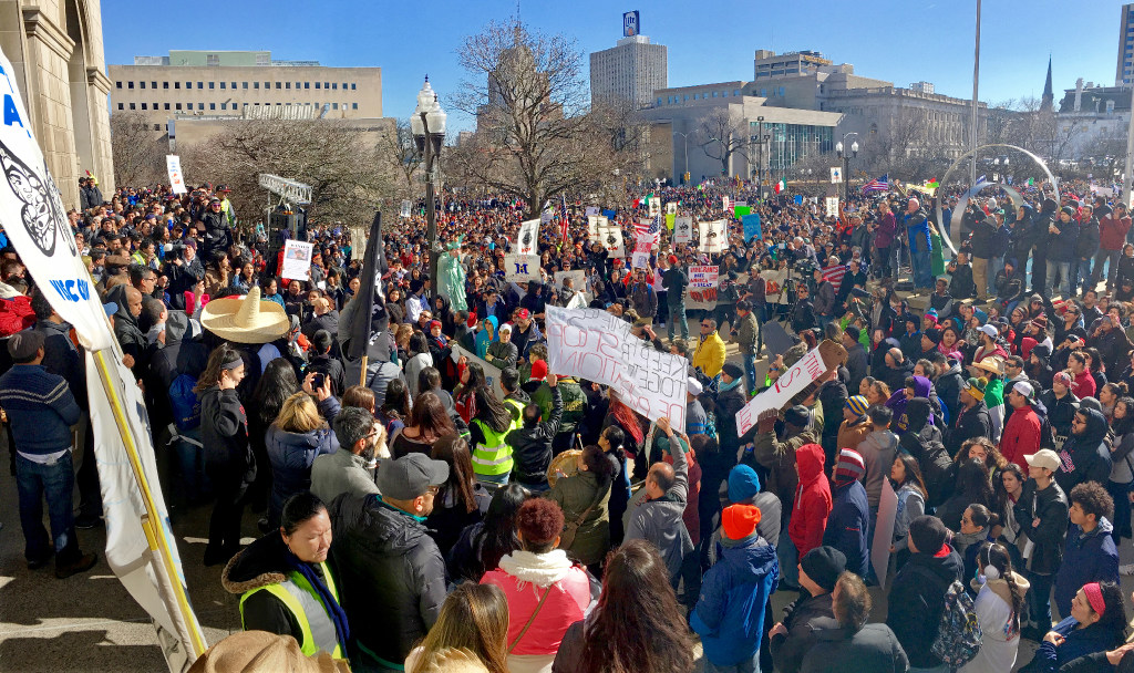 Immigration march