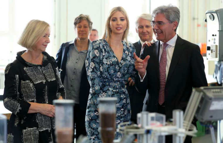 Ivanka training tour