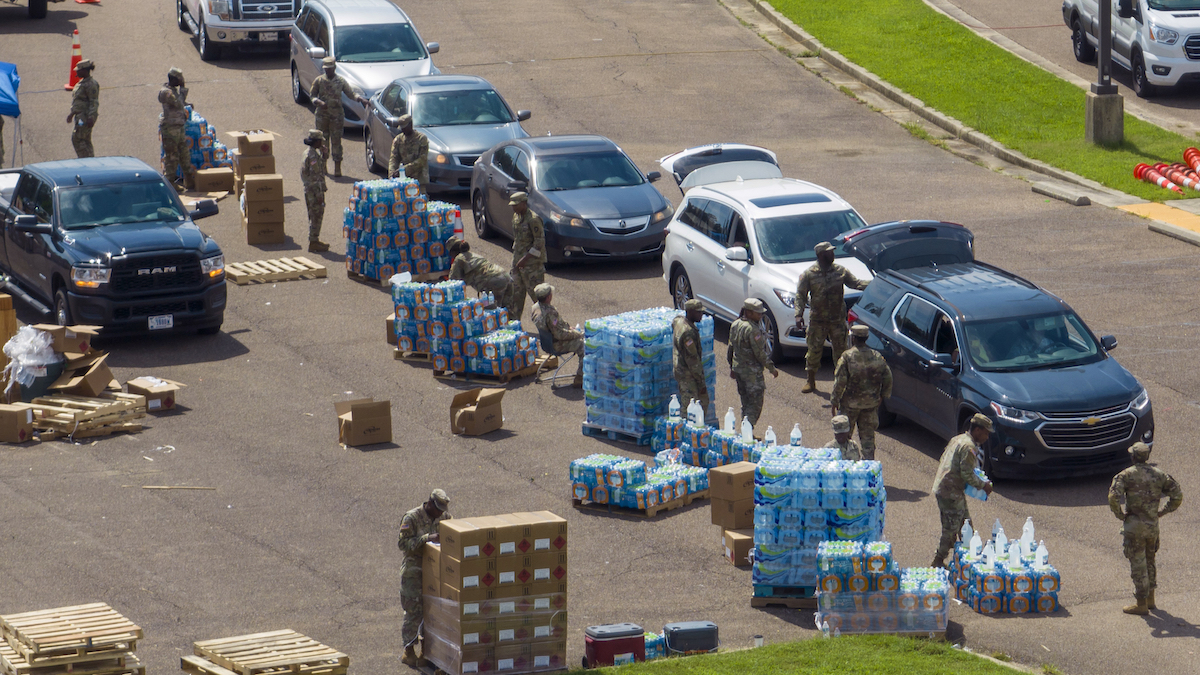 Jackson Miss. water distribution