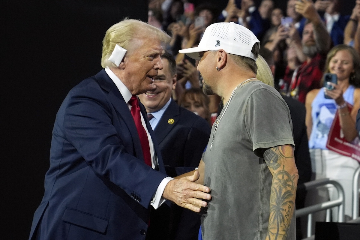 Jason Aldean at RNC in Milwaukee, 7-18-2024
