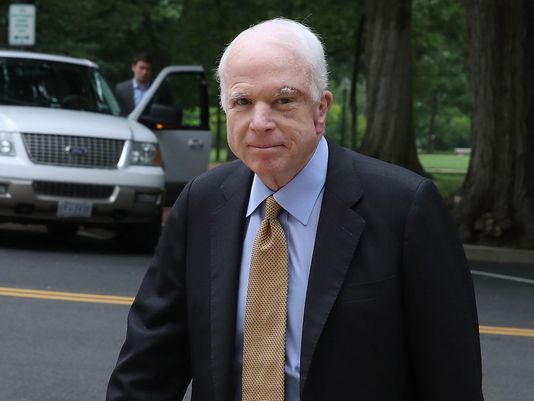 McCain scar