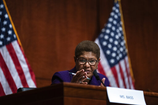 U.S. Rep, Karen Bass in Congress June 2020
