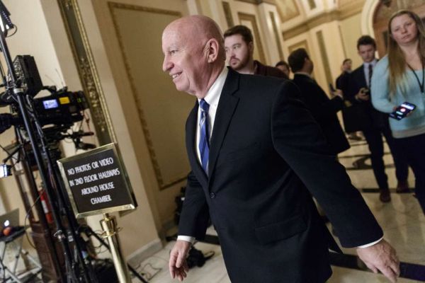 Kevin Brady in hallway