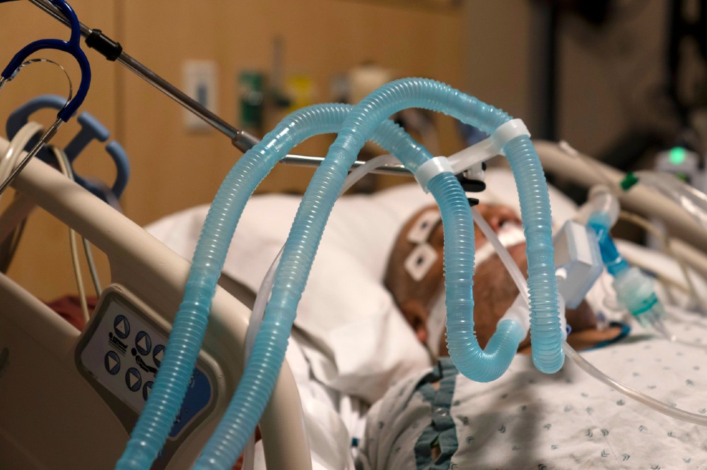 LA hospital covid patient