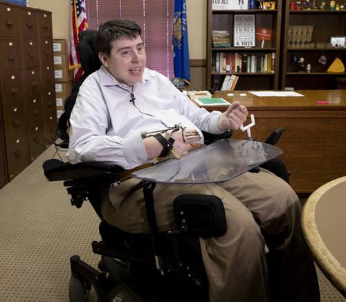 Anderson in office