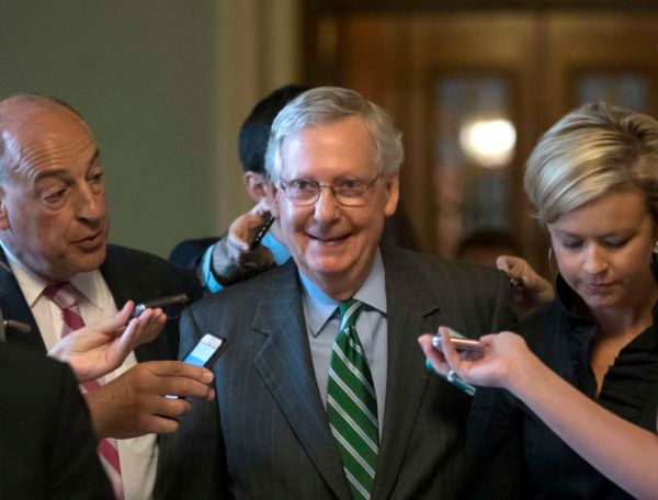 McConnell on bill drop day