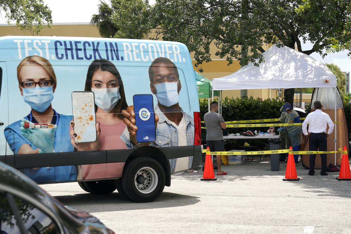 Miami-Dade Covid test site 072621 AP
