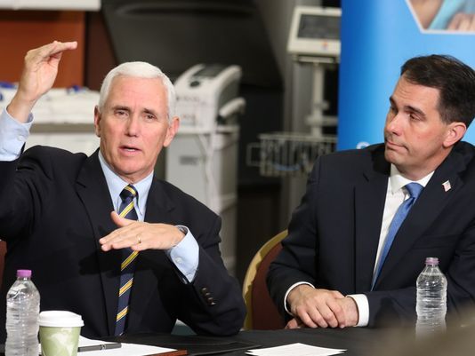 Mike Pence Scott Walker