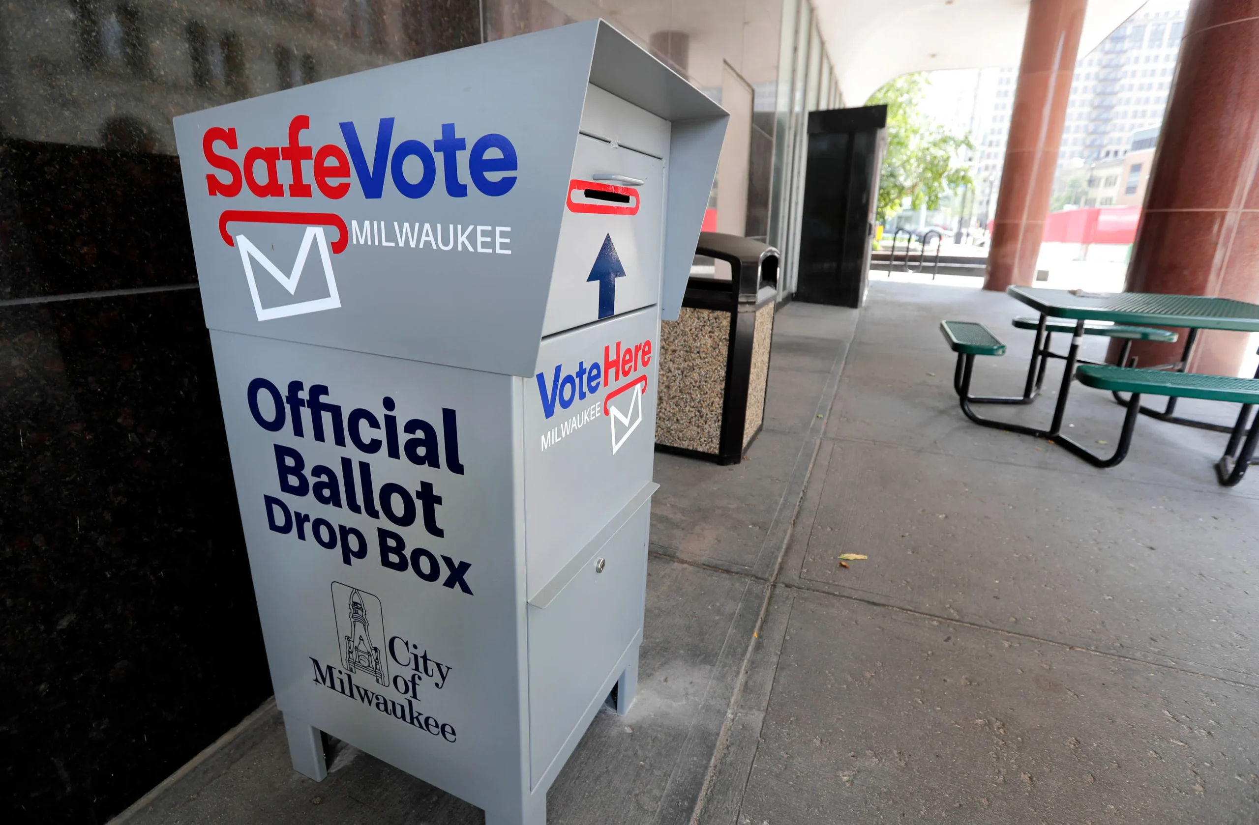 Wisconsin ballot drop box