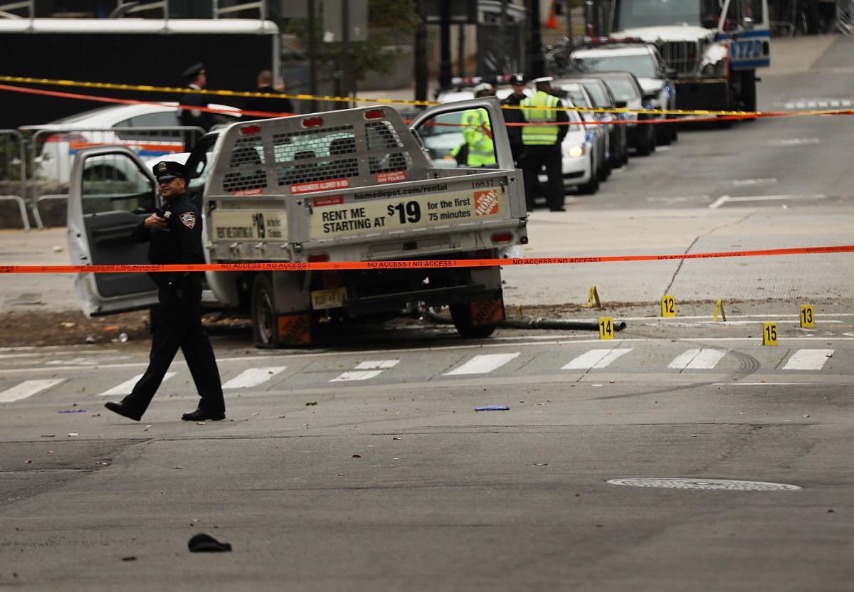 NYC truck attack day after
