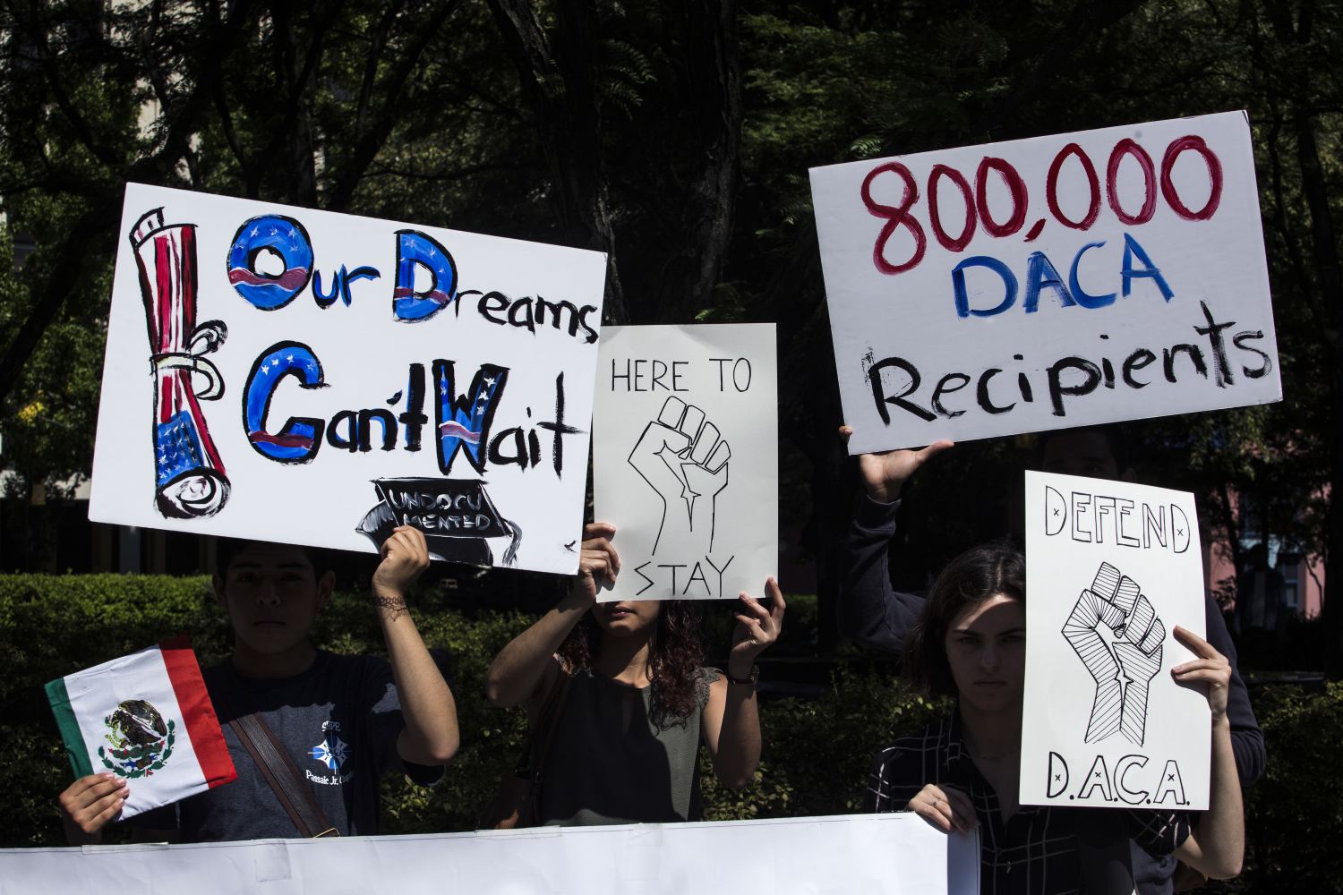 DACA demonstraters