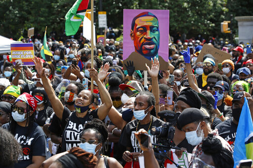 protests New York June 2020 crowd pic