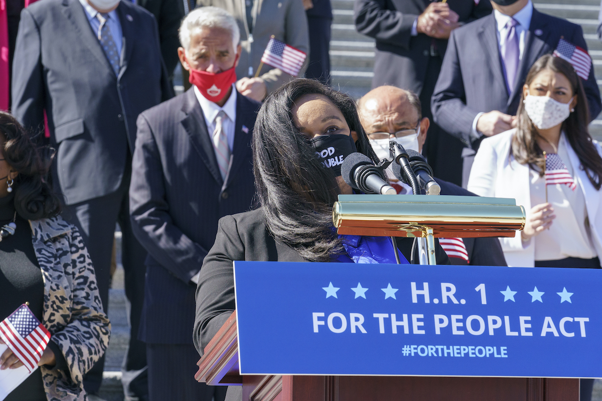 Rep. Nikema Williams and Congress HR 1 3-3-21
