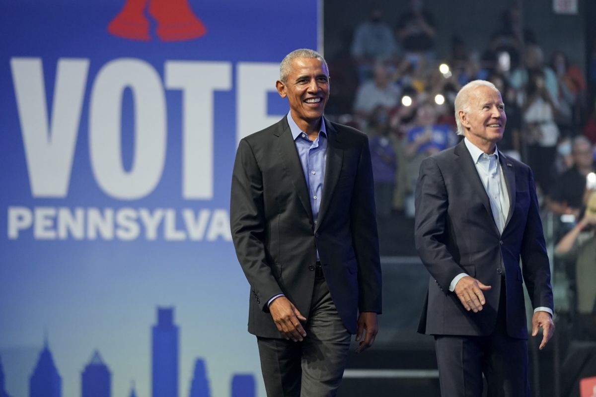 Obama and Biden Philly rally