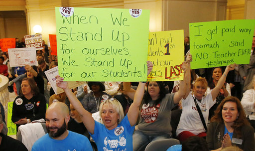 Oklahoma teacher protest