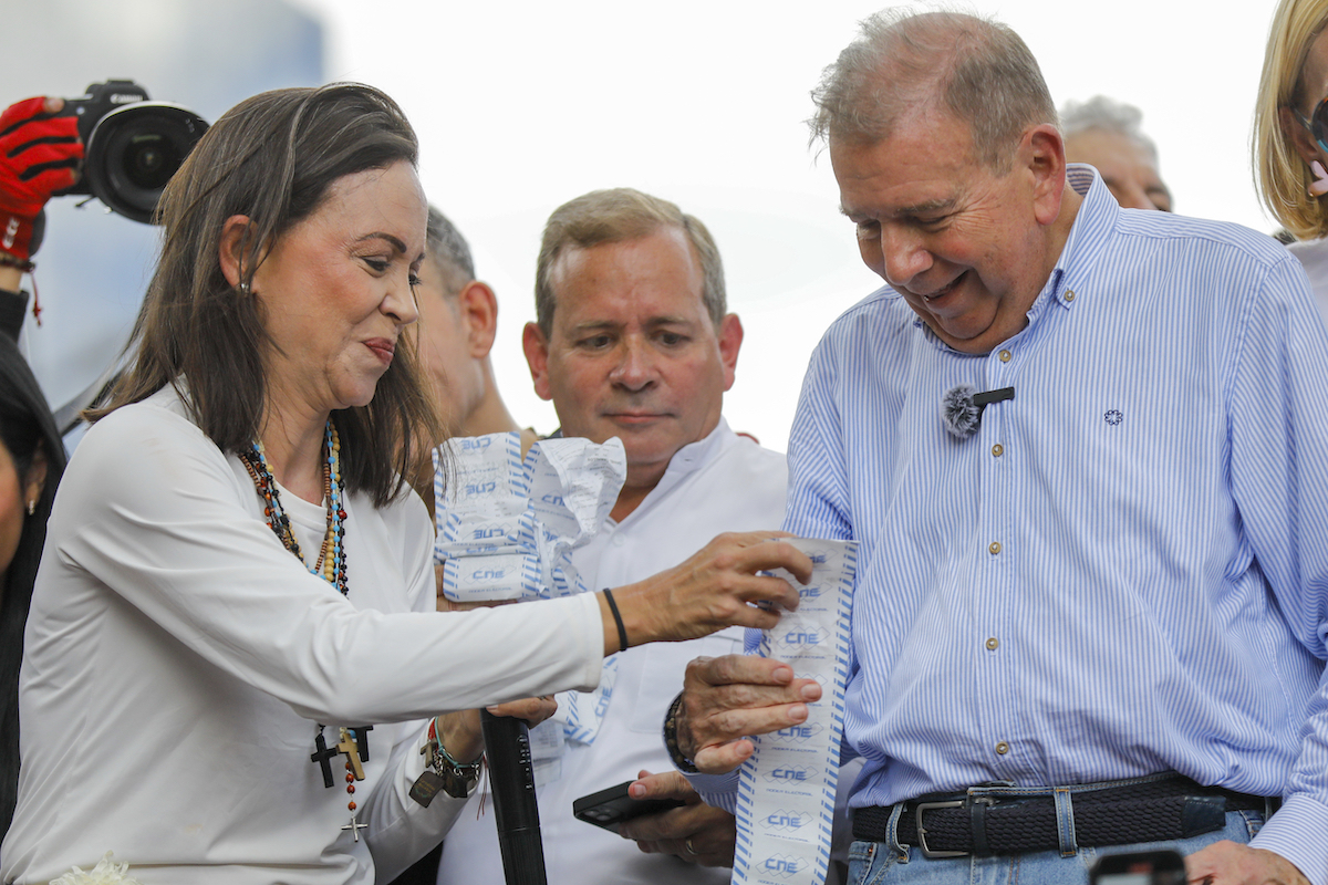 Opposition leaders Machado Gonzalez Venezuela Elections, 7-30-2024