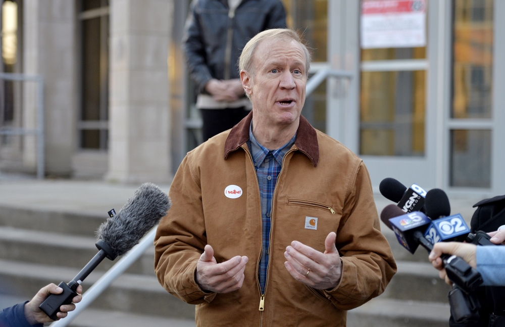 Bruce Rauner casual