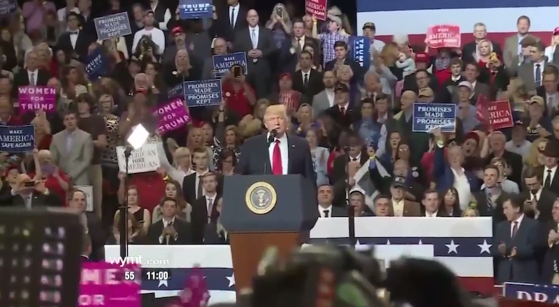 Trump in Kentucky still