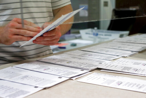 Mail in ballots in PA in May 2020