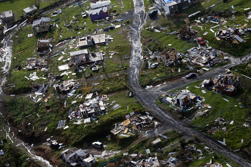 Hurricane Maria debris 2017