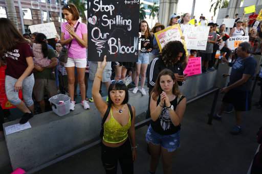 Walkout protest
