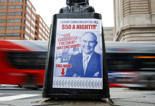 Pruitt protest sign