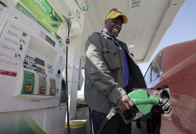Pumping gas