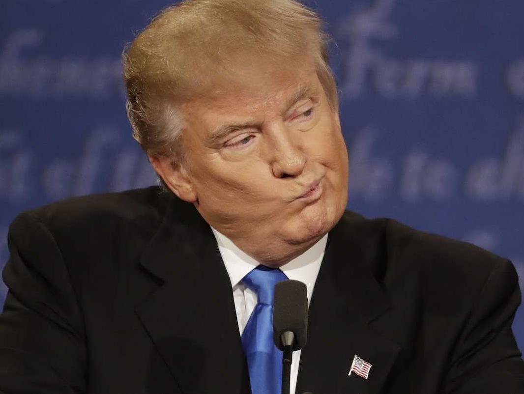 Trump Quizzical