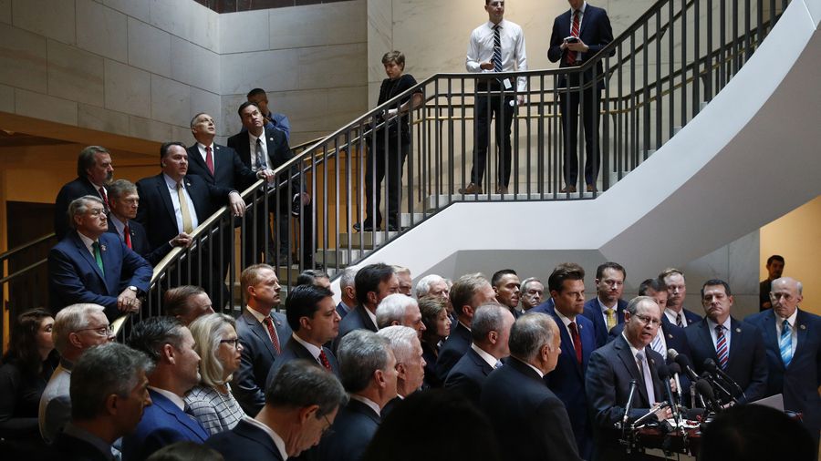 Republicans storm
