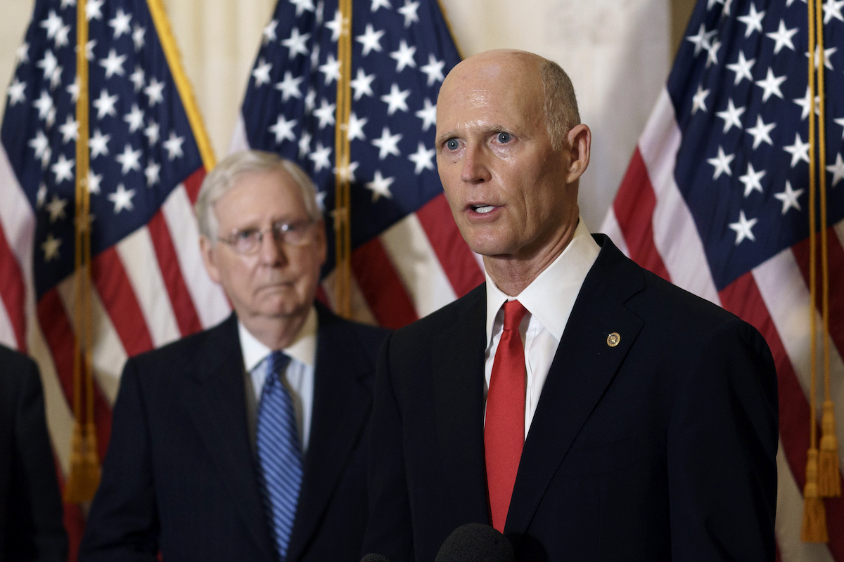 Rick Scott GOP meeting