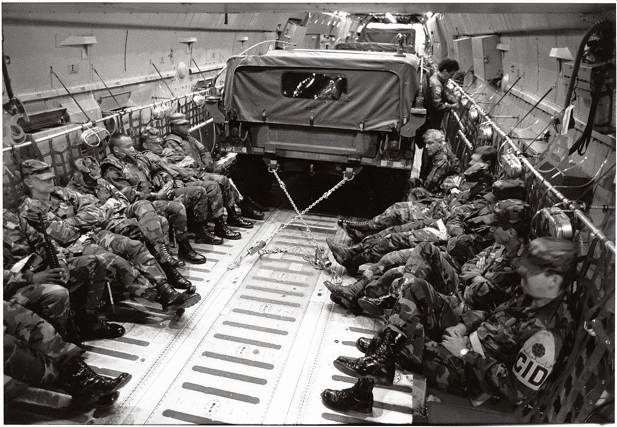 Rodney King troops