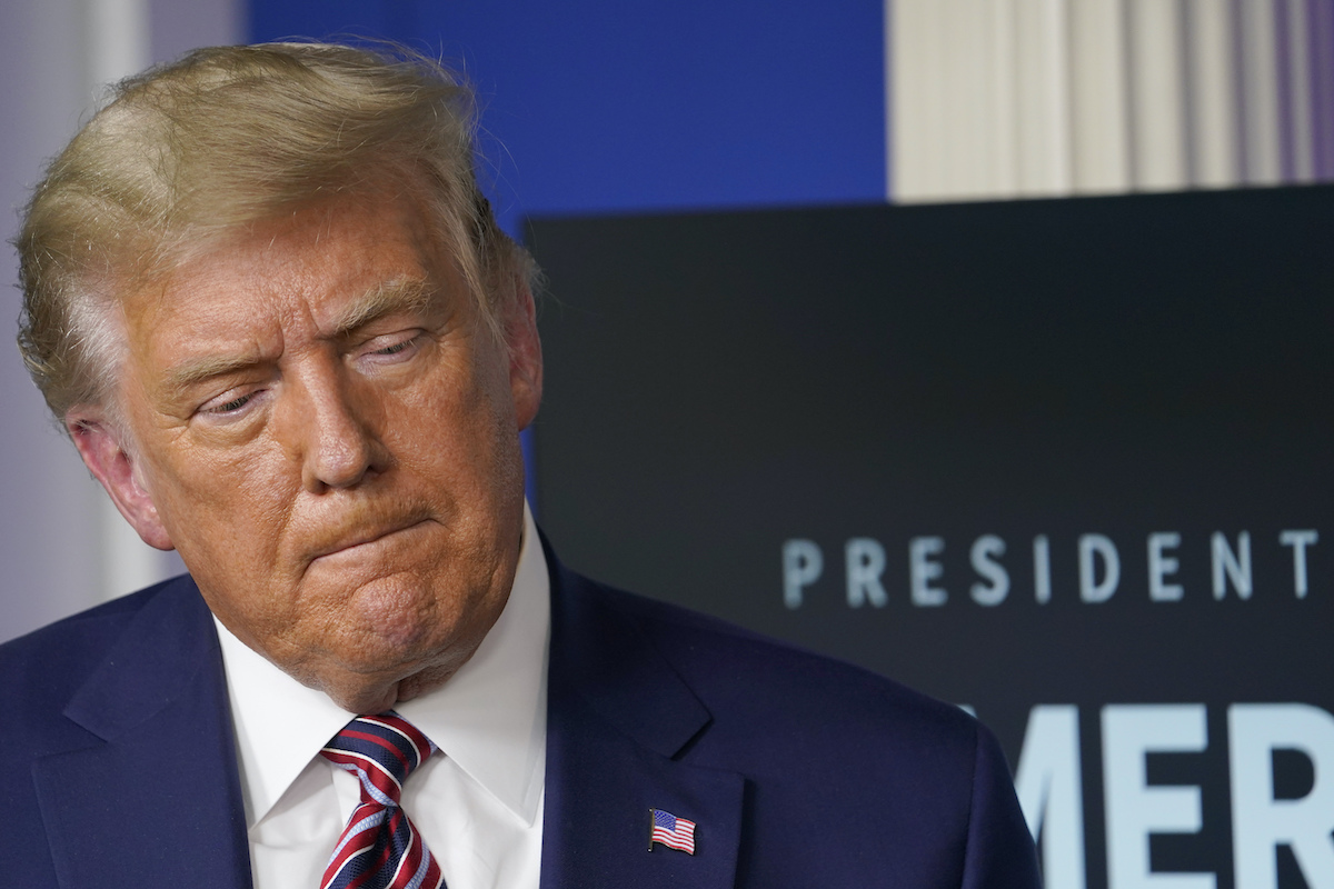 Sad Trump headshop