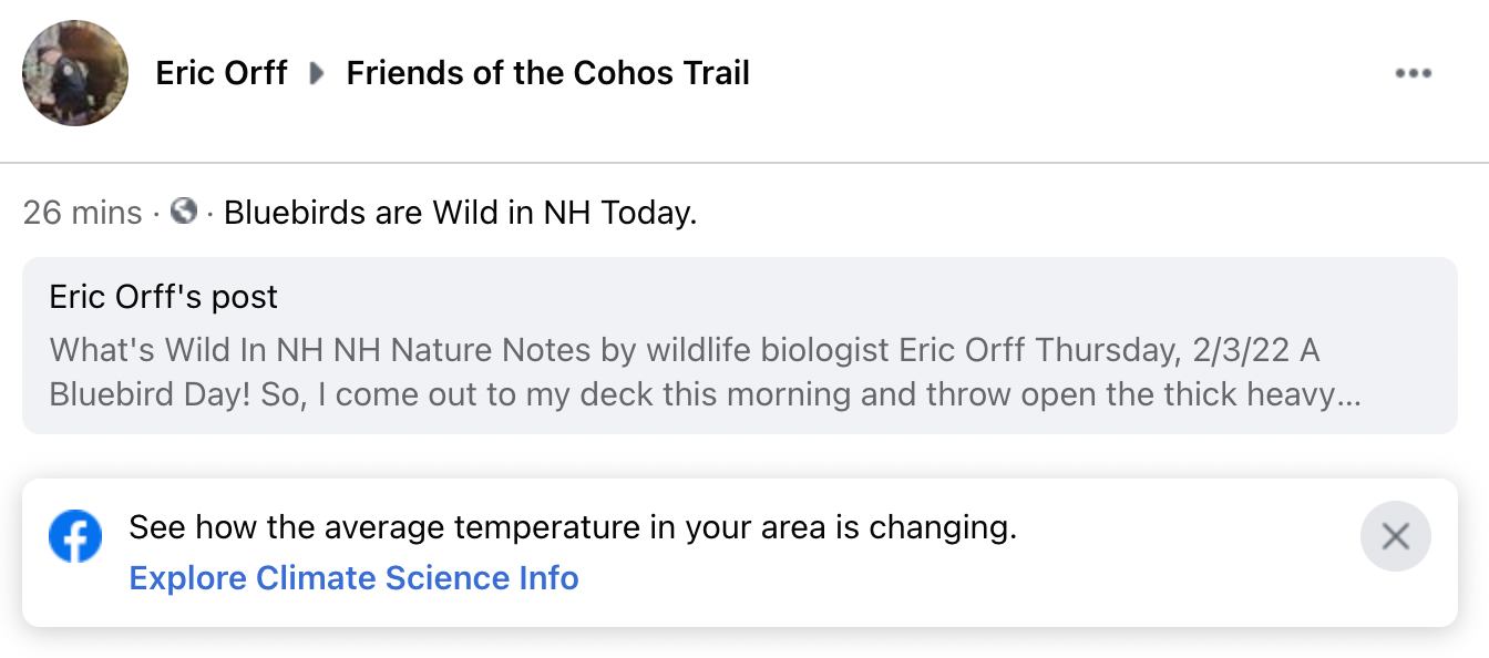 FB climate tag