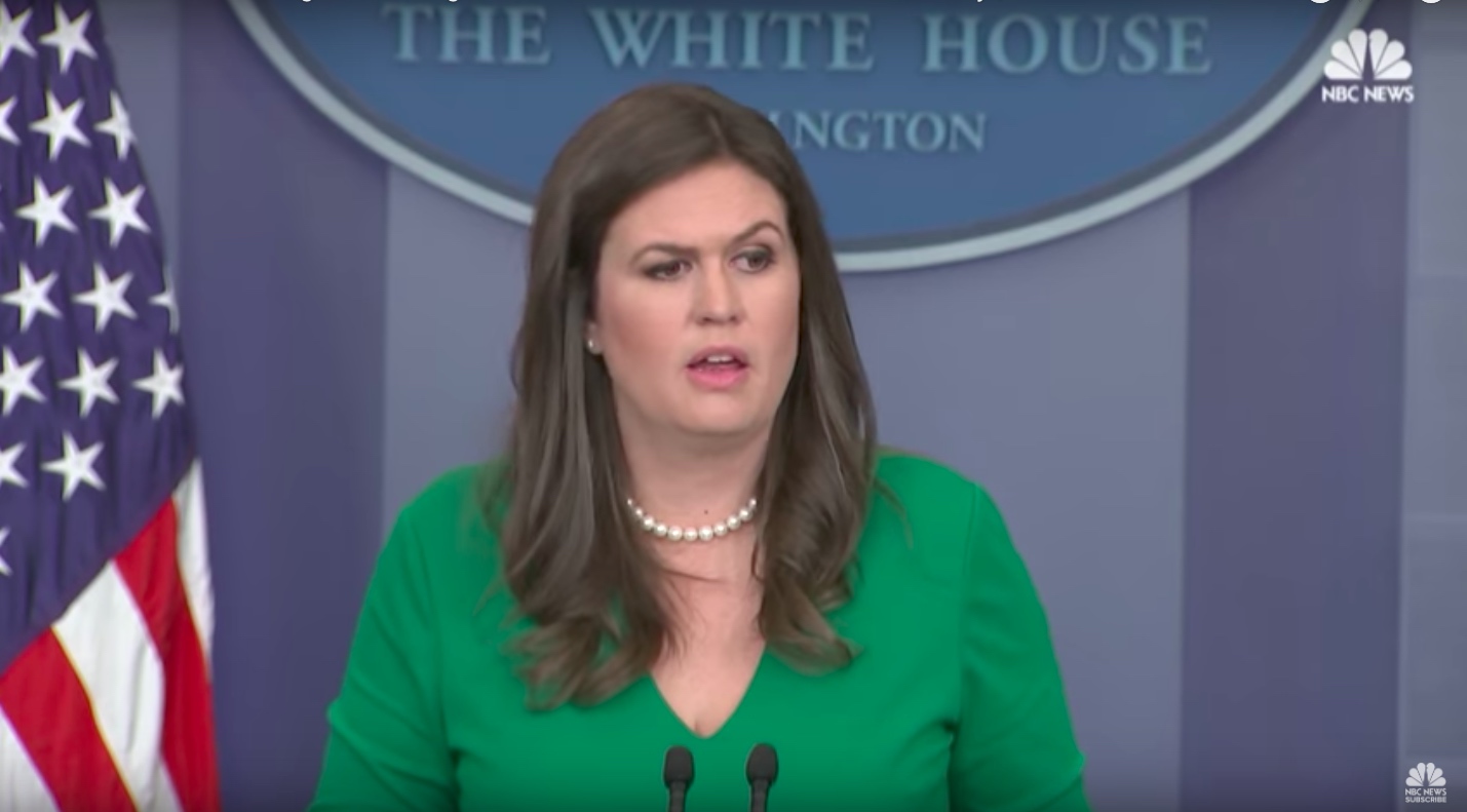 Sarah Huckabee Sanders 10-2-17