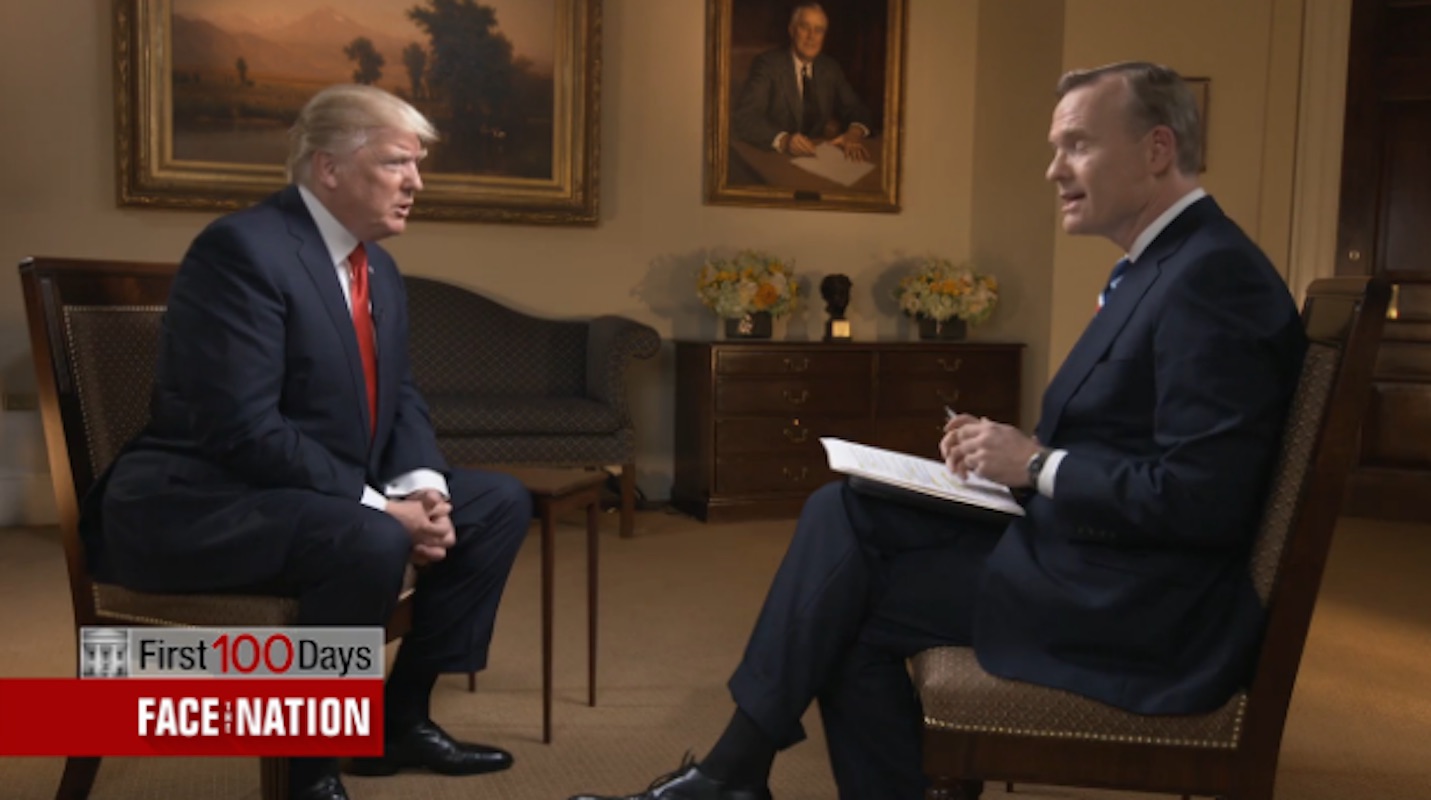 Trump FTN 100 days interview