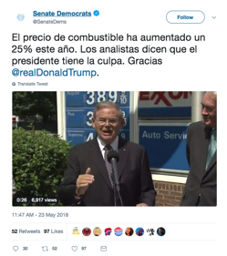 Menendez archived screenshot