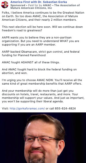 Gorka AMAC ad