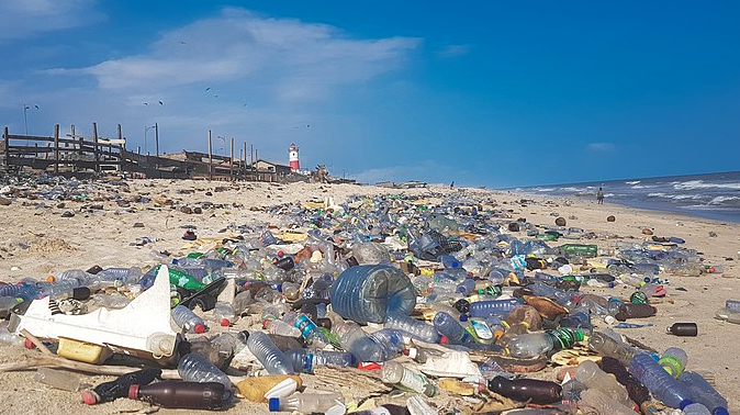 Plastic pollution
