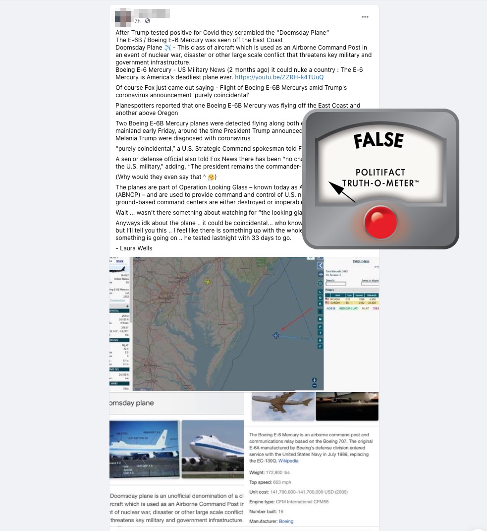 ‘Doomsday planes’ hoax