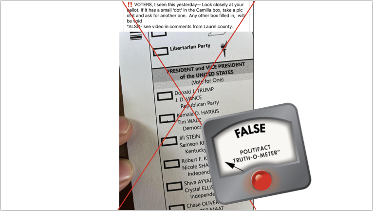 Kentucky ballot 11.04.24