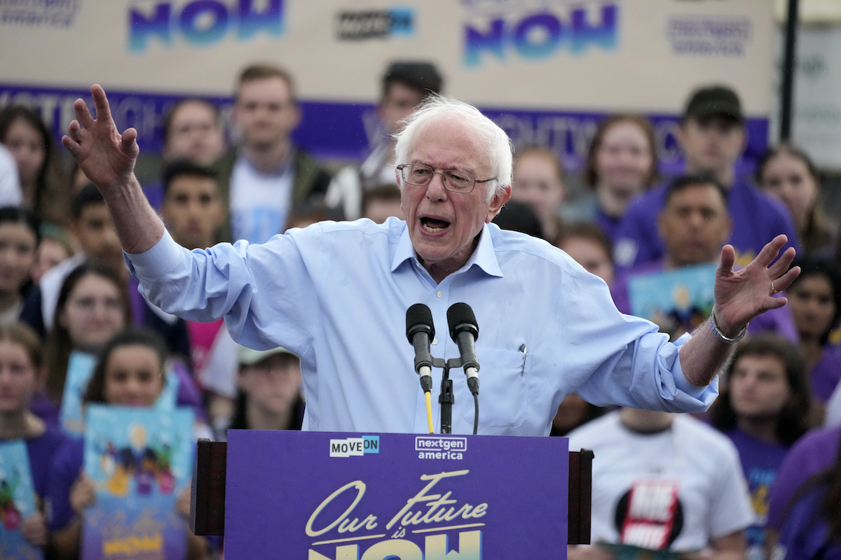 Bernie Sanders in Pittsburgh 11-6-22