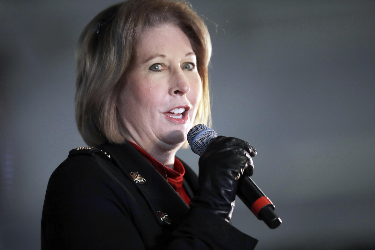 Sidney Powell at rally in Dec. 2, 2020