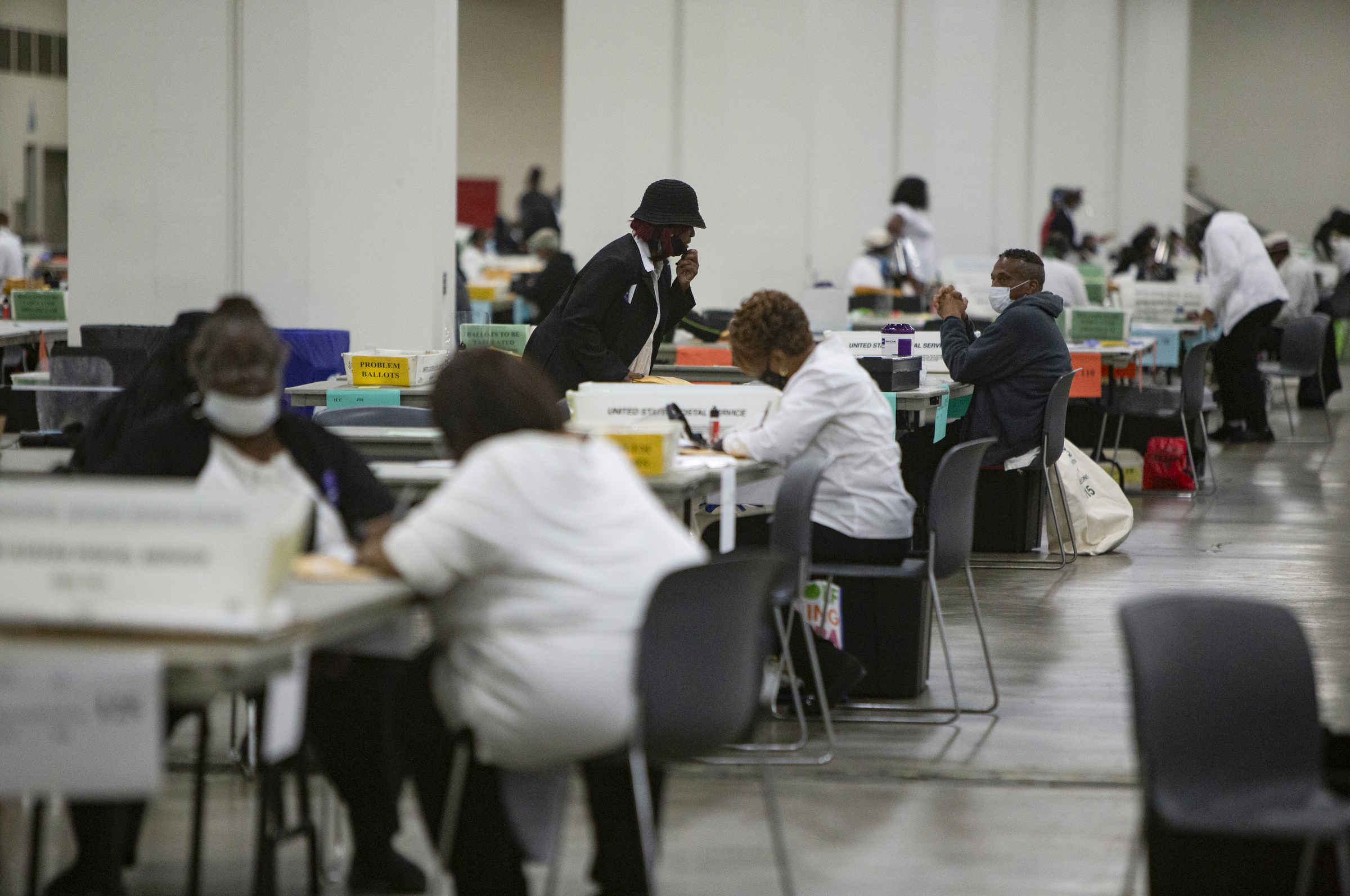 Detroit absentee counting