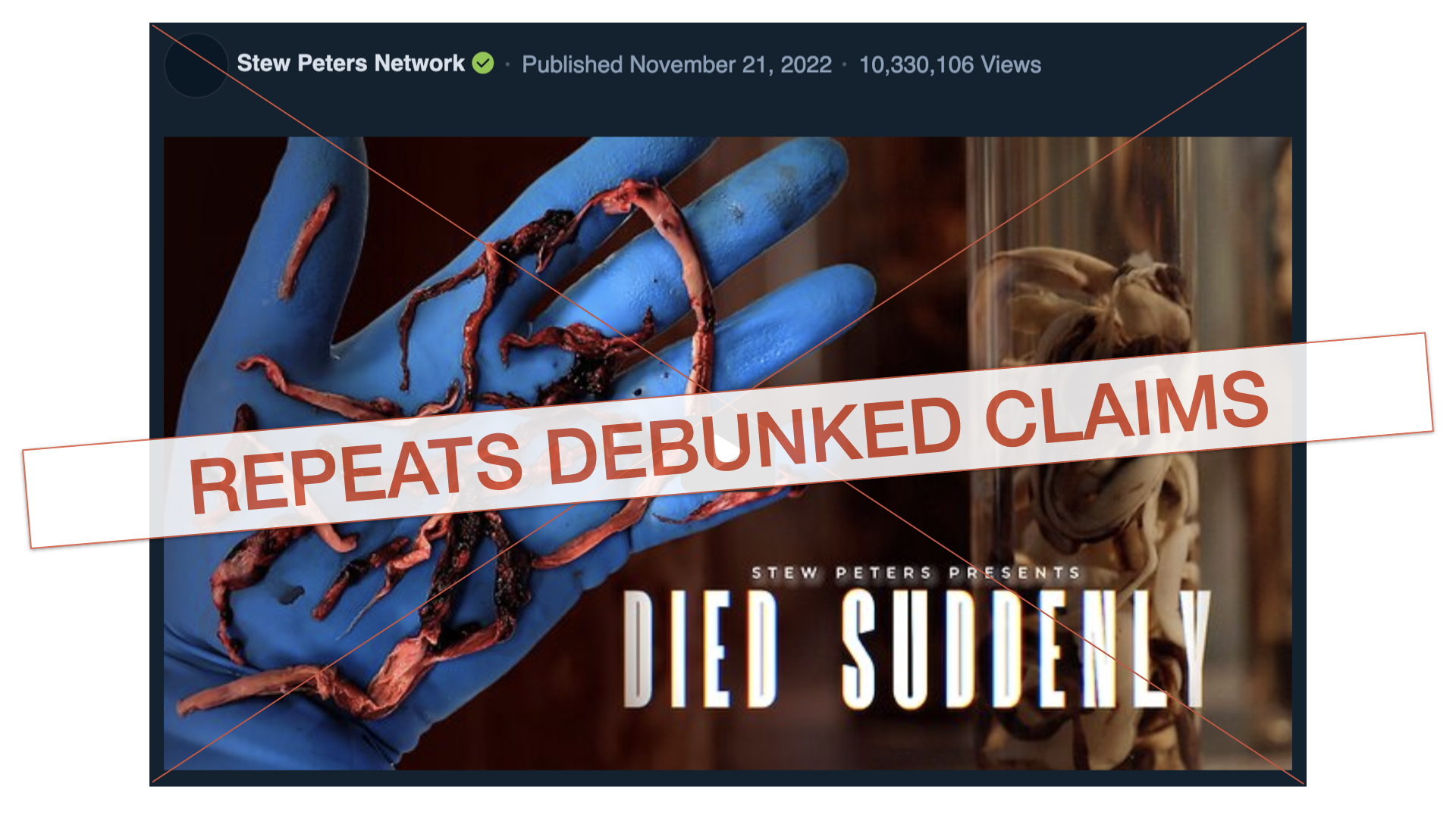 Stew Peters Died Suddenly movie graphic