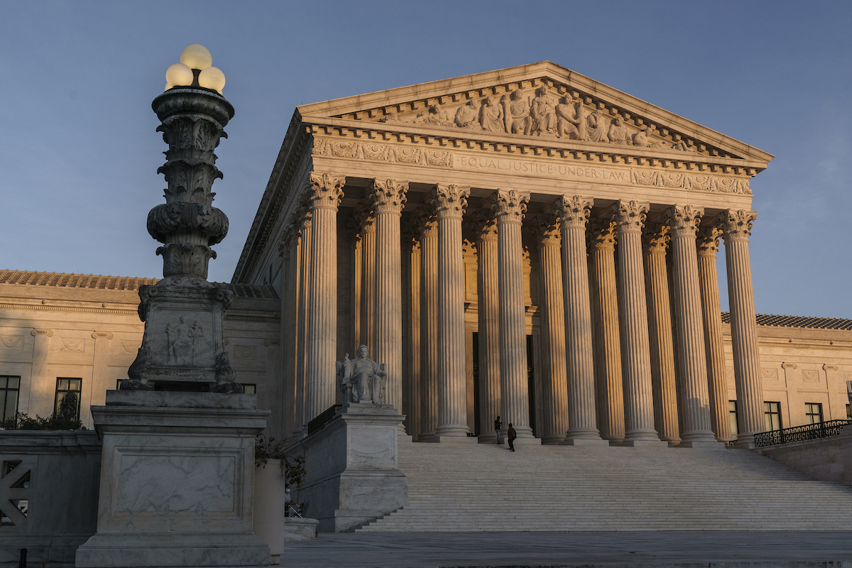 Supreme Court file photo Nov. 6, 2020 trump legal challenges