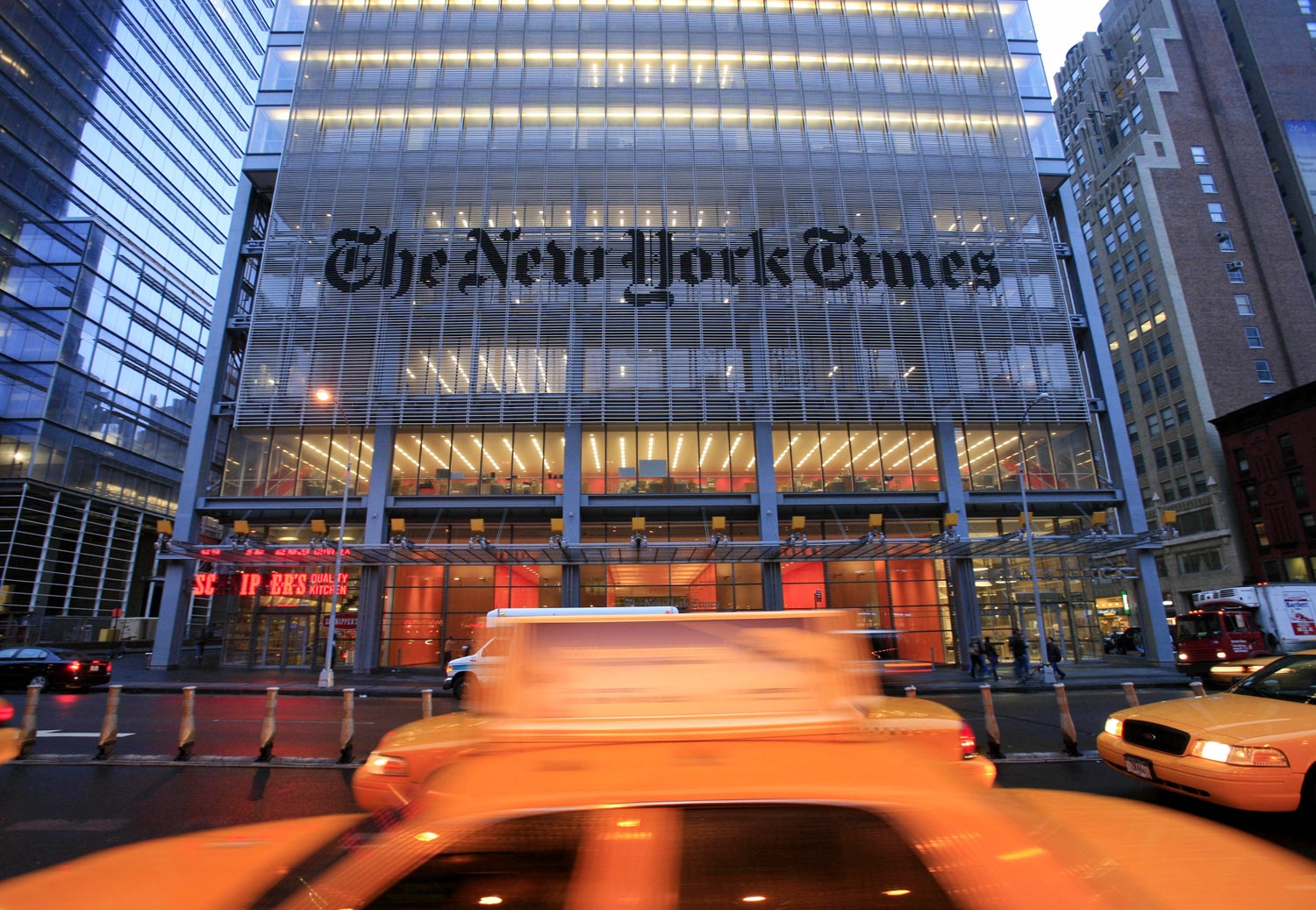 NYT building