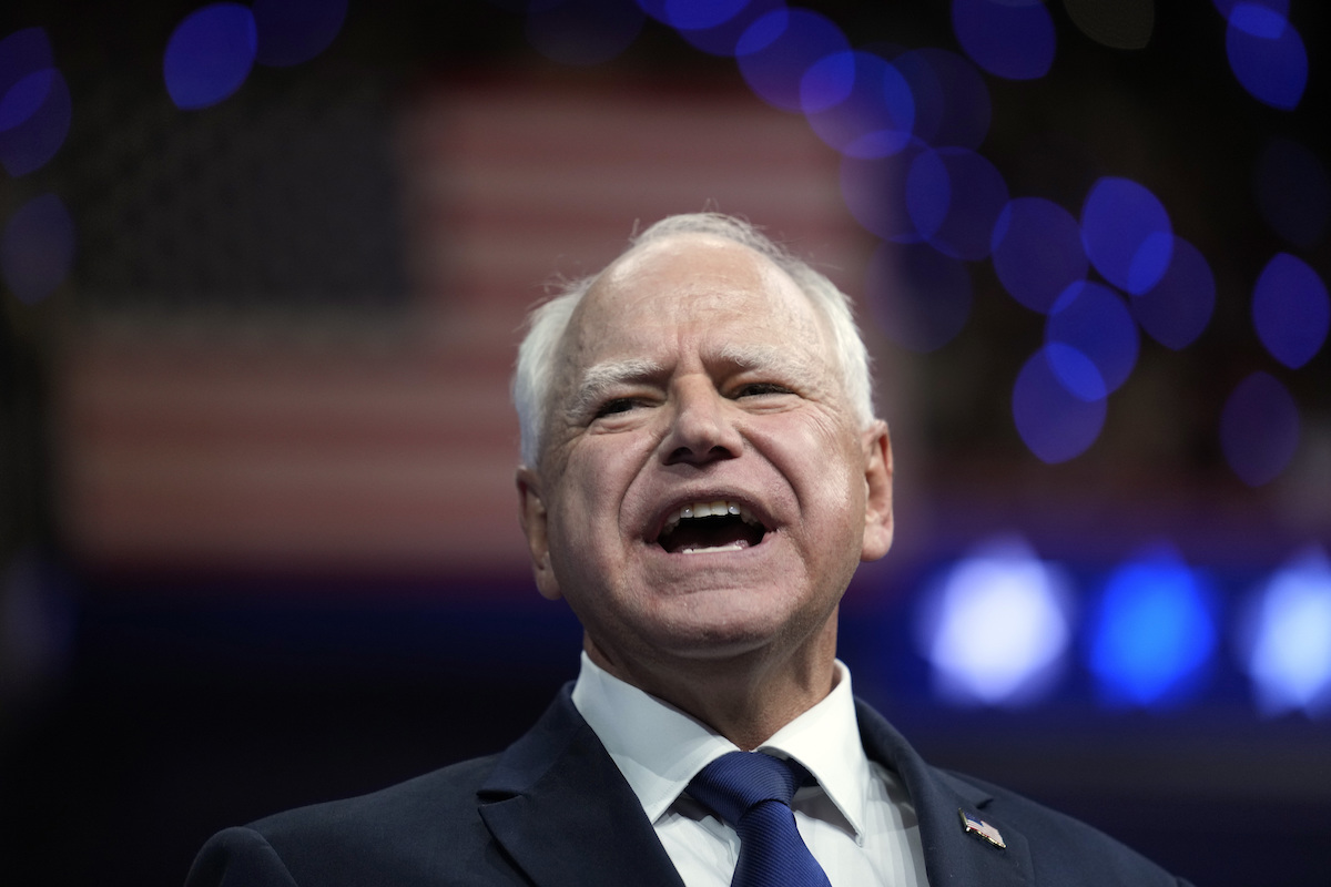 Tim Walz rally Philadelphia 8-6-2024