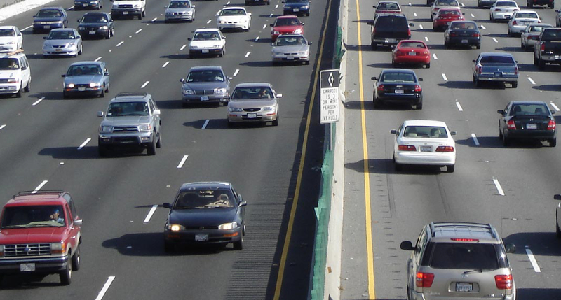 Freeway traffic