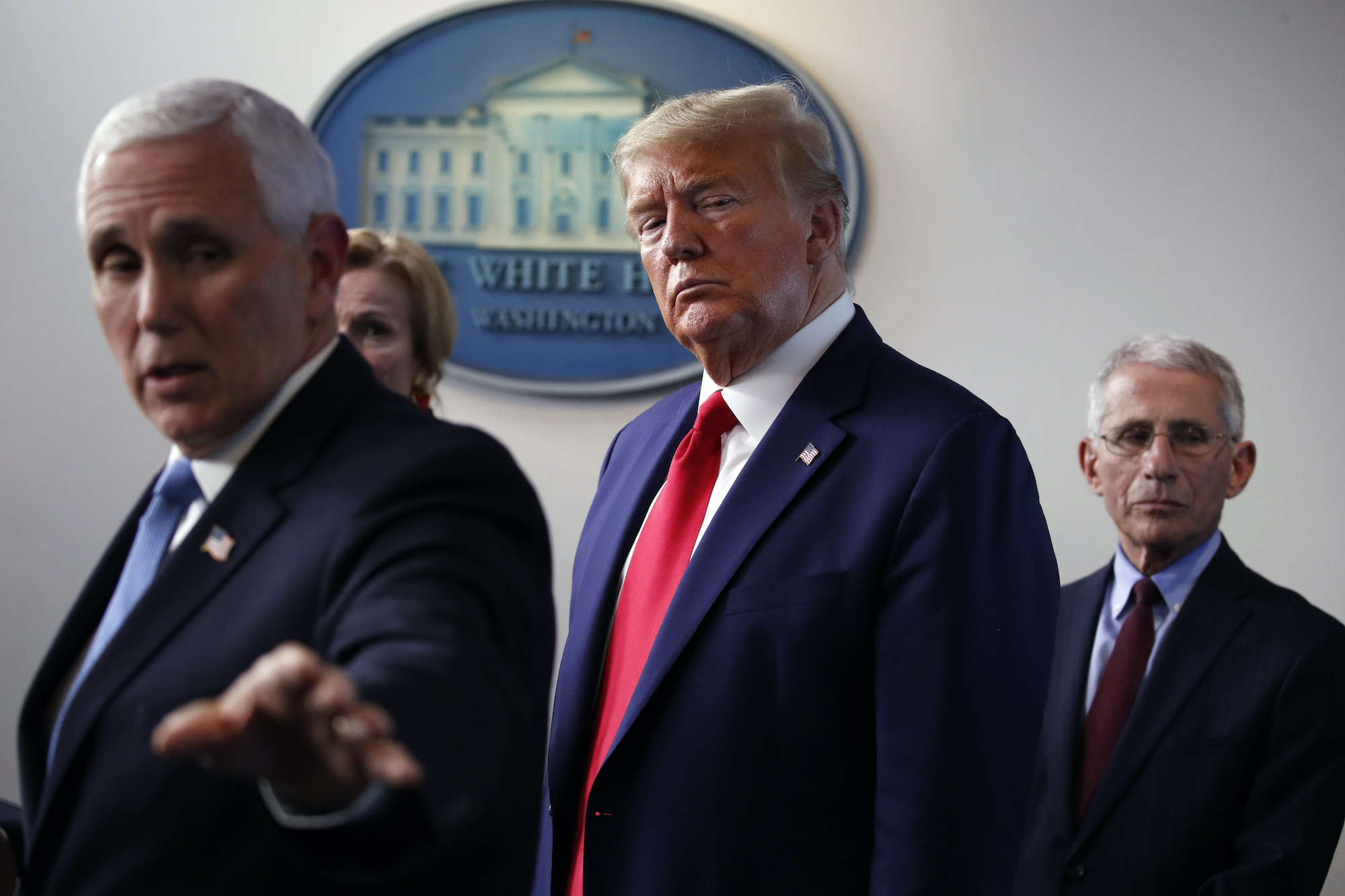 Pence-Trump-Fauci
