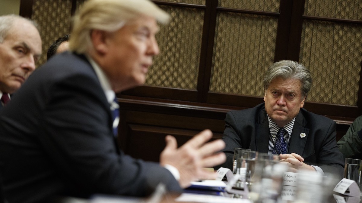 Trump and Bannon